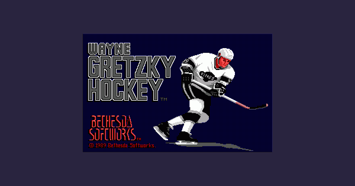 Wayne Gretzky Hockey Video Game VideoGameGeek