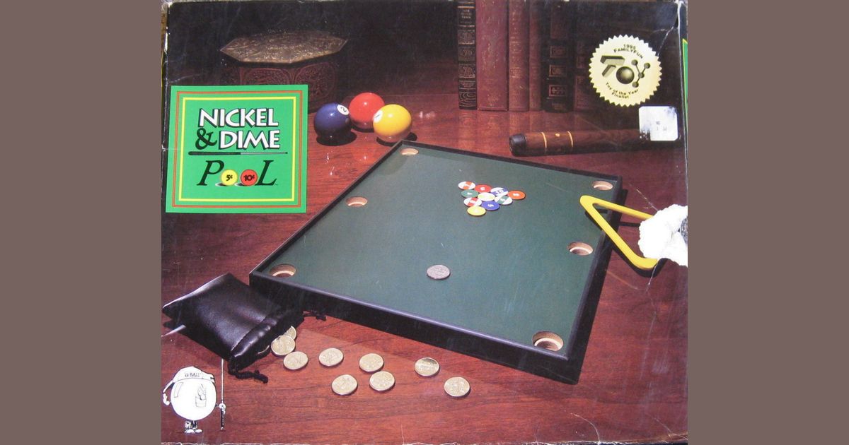Nickel & Dime Pool Board Game BoardGameGeek