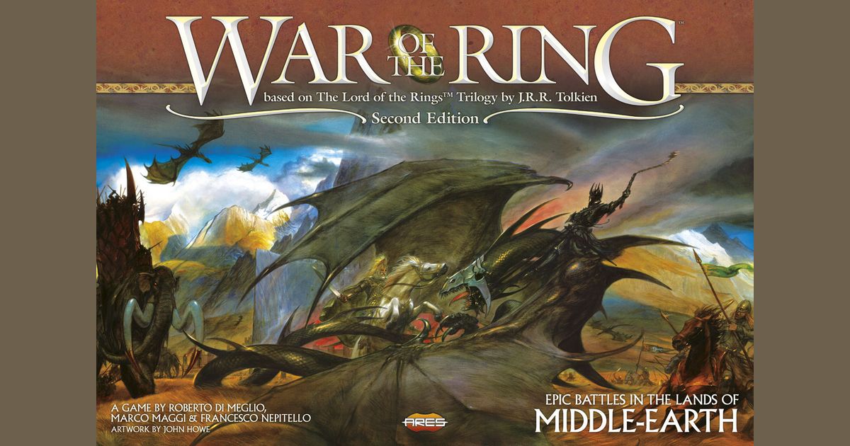 War Of The Ring Second Edition Board Game Boardgamegeek