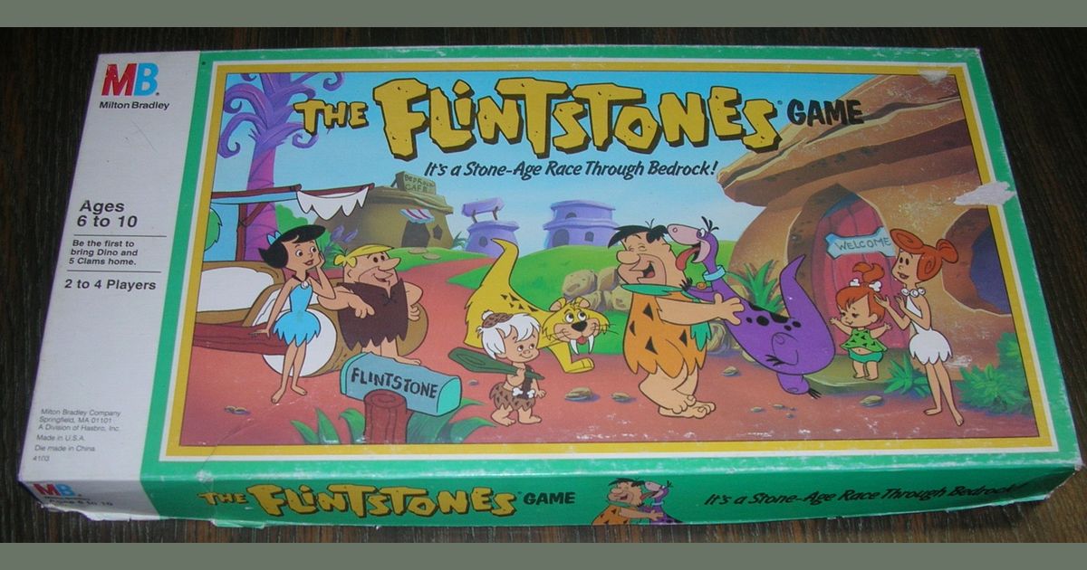 The Flintstones Board Game BoardGameGeek