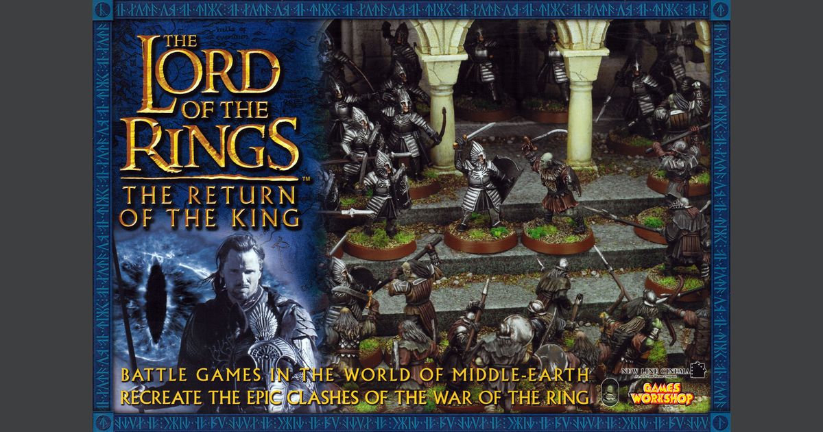 The Lord Of The Rings The Return Of The King Board Game