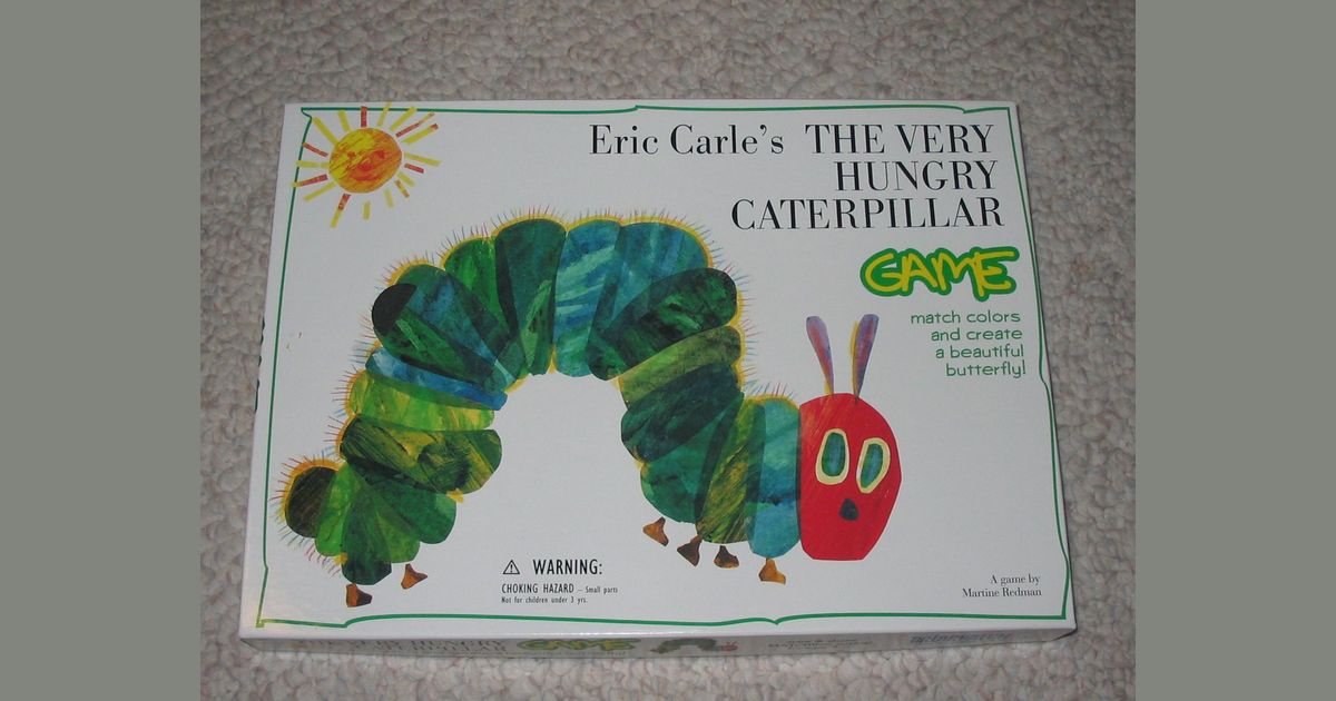 The Very Hungry Caterpillar Game Board Game BoardGameGeek