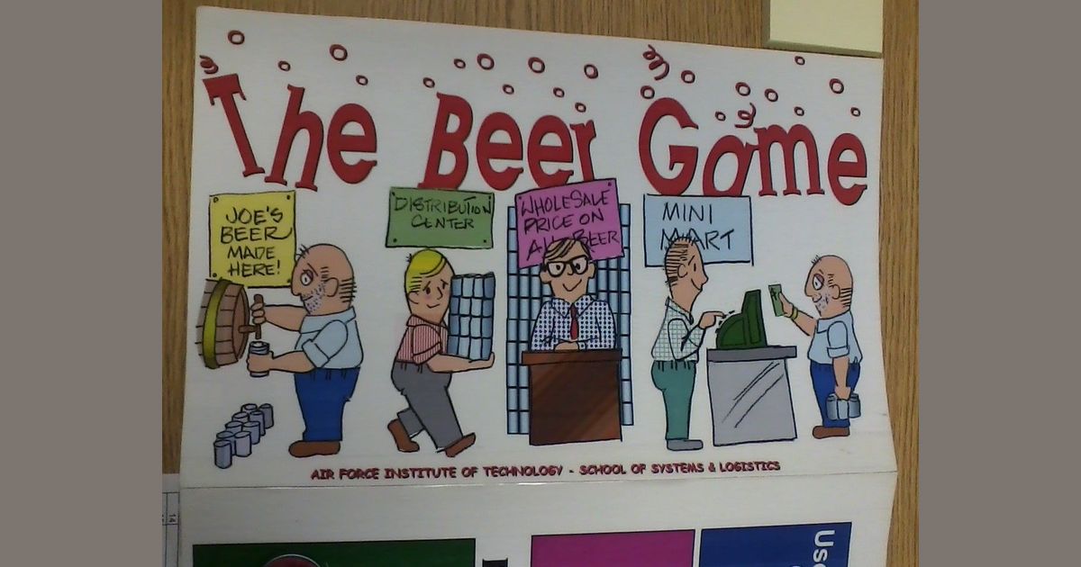 The Beer Game Board Game BoardGameGeek