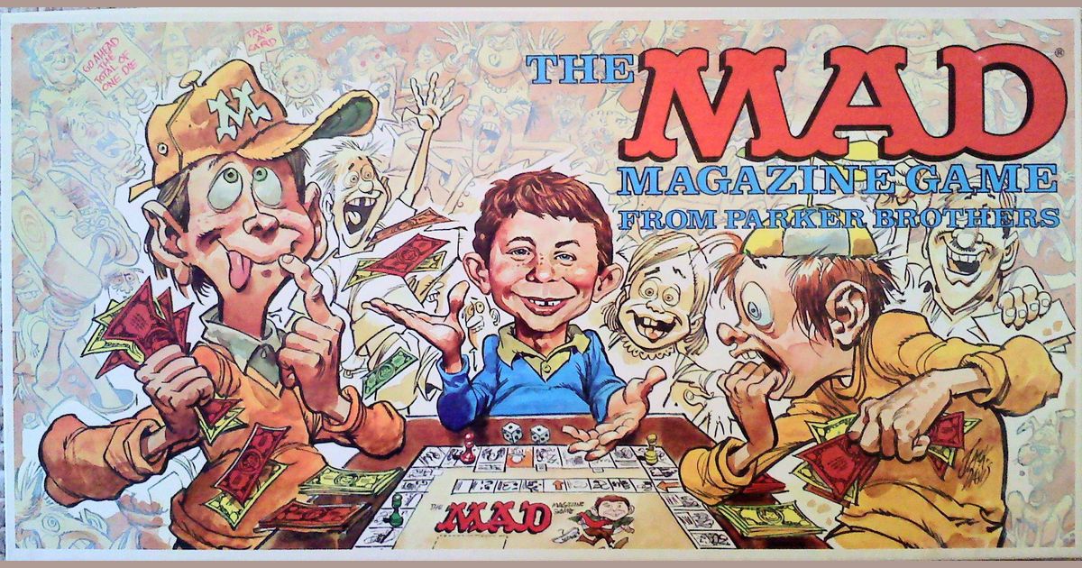 The Mad Magazine Game Board Game Boardgamegeek