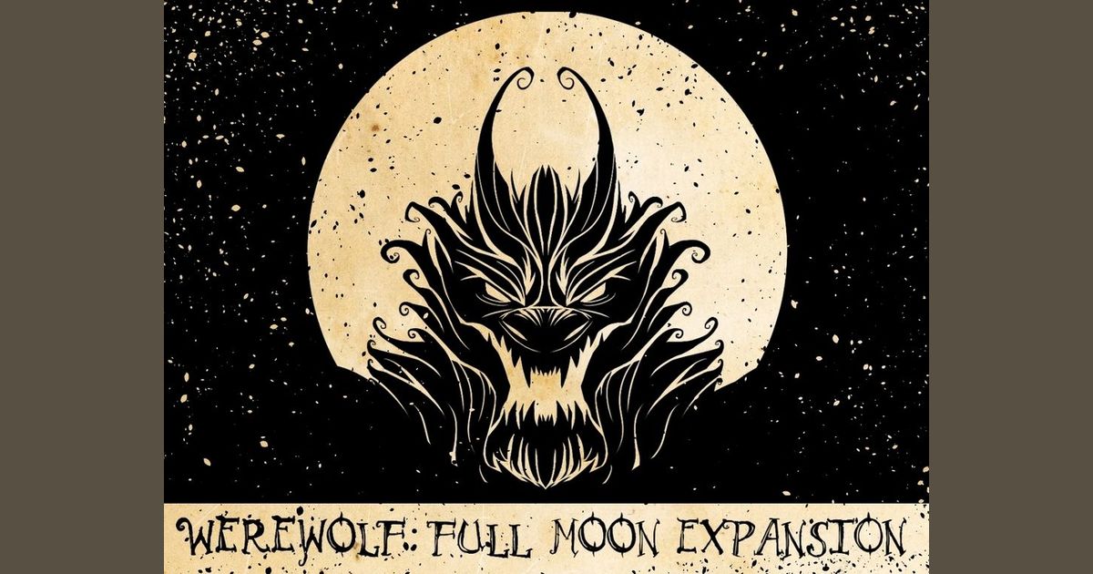 Werewolf Full Moon Expansion Board Game Boardgamegeek