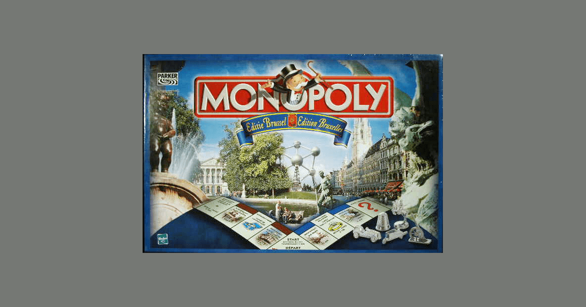 Monopoly Brussel Board Game BoardGameGeek