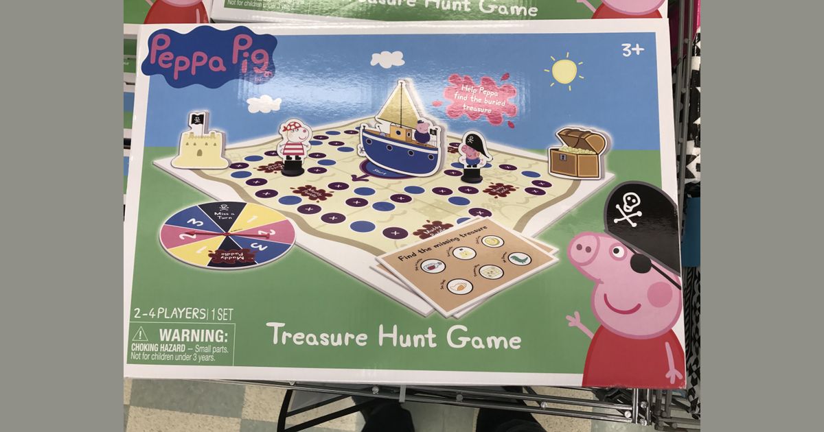 Peppa Pig Treasure Hunt Game Board Game BoardGameGeek