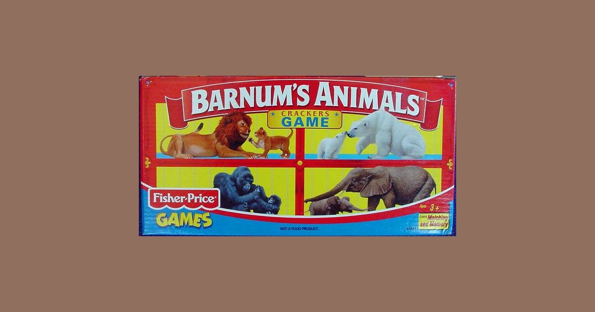 Barnum's Animals Crackers Game Board Game BoardGameGeek