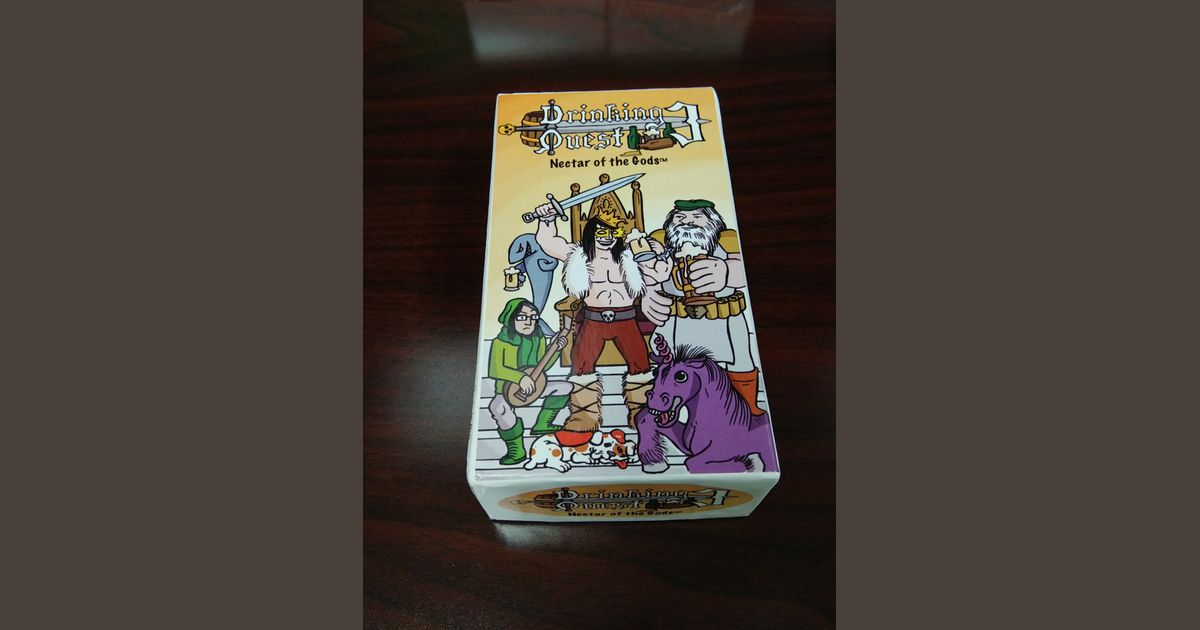 Drinking Quest 3 Nectar of the Gods Board Game