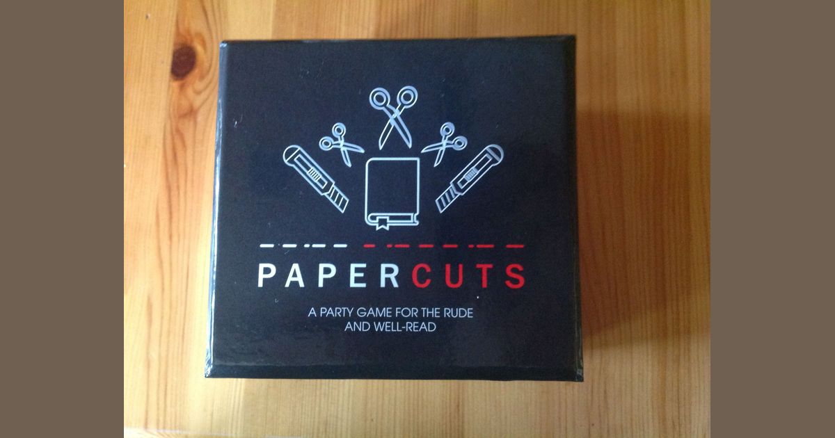 Papercuts Board Game BoardGameGeek