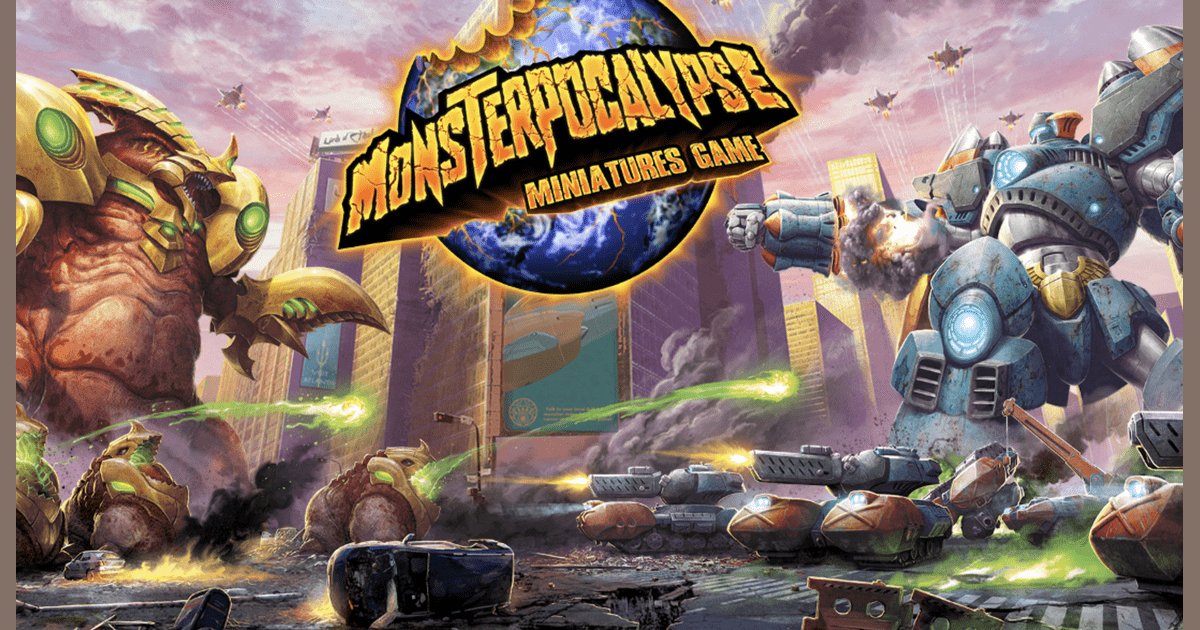 Monsterpocalypse Review Monsterpocalypse Miniatures Game BoardGameGeek