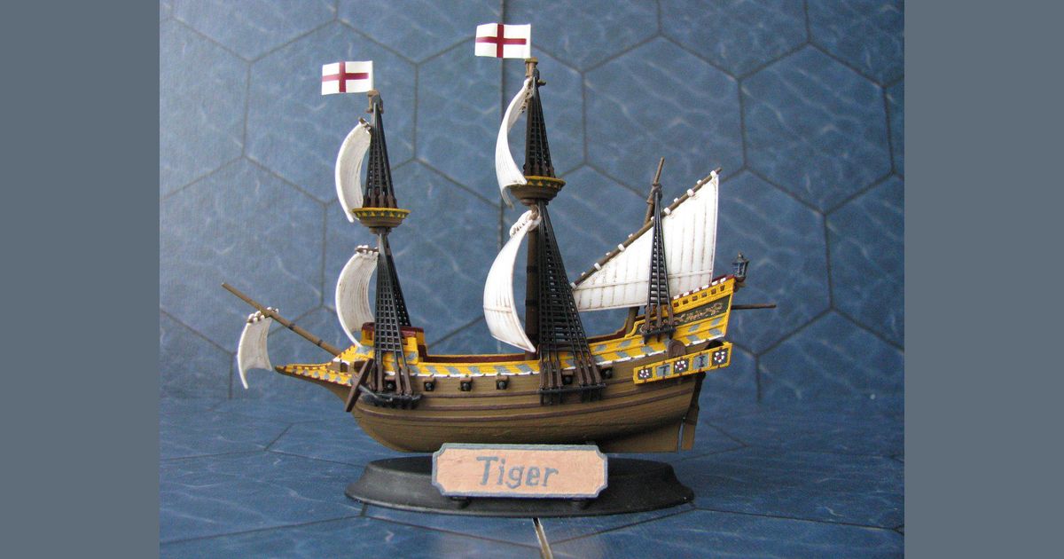 Ship England Tiger Selfmade extensions to the Invincible Armada