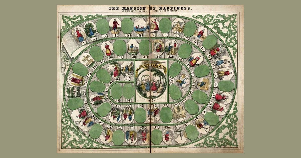 The Mansion of Happiness Board Game BoardGameGeek