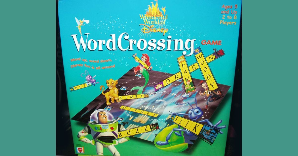 Disney WordCrossing Game Board Game BoardGameGeek
