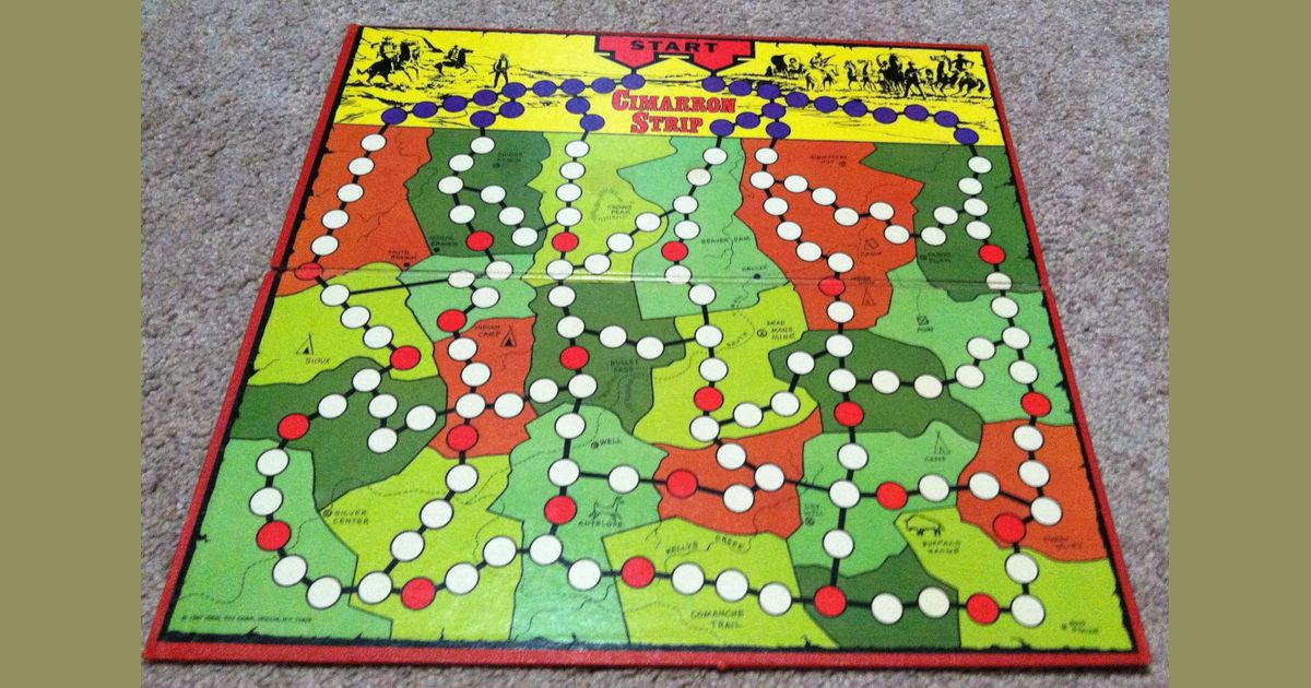 Cimarron Strip Board Game BoardGameGeek
