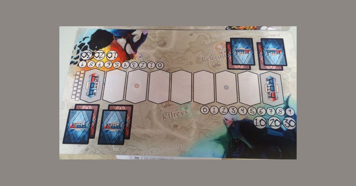 BattleCON Playmat Board Game Accessory BoardGameGeek