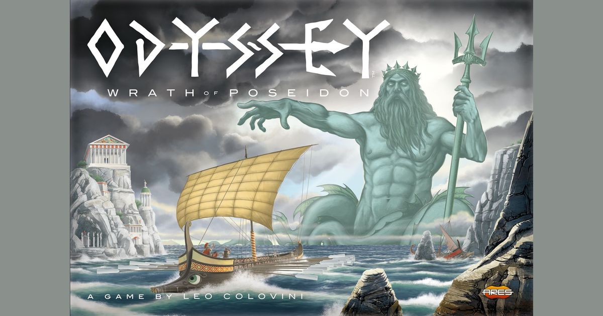 Odyssey Wrath Of Poseidon Board Game Boardgamegeek