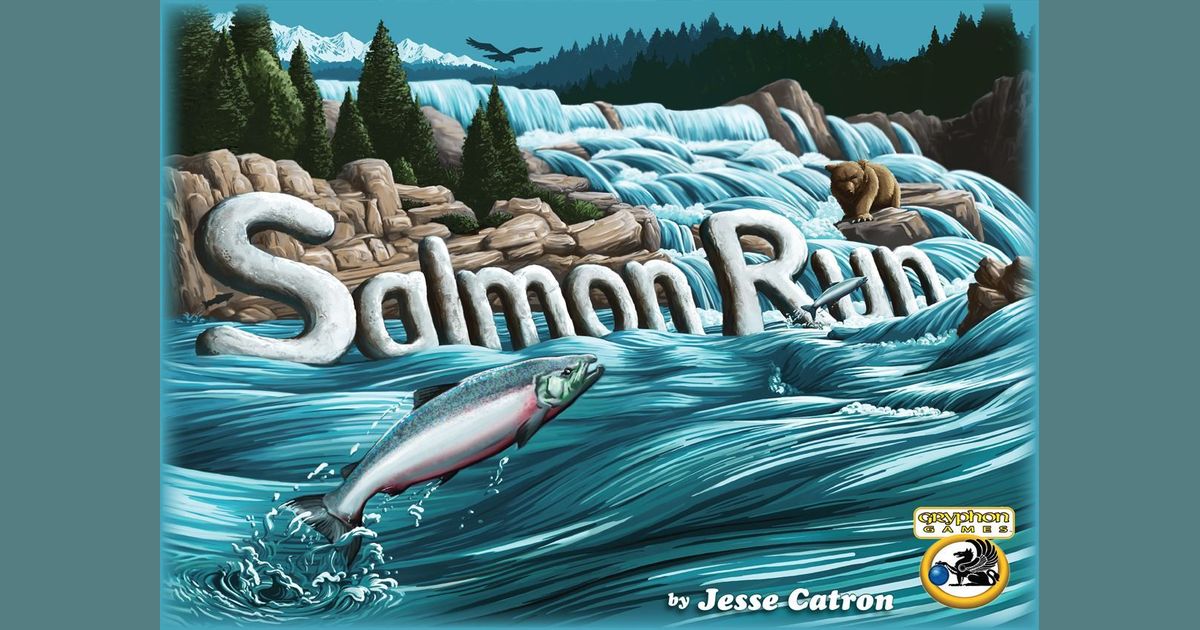 Salmon Run Board Game BoardGameGeek