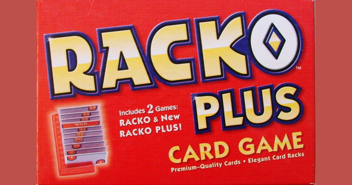 Racko Plus Board Game BoardGameGeek