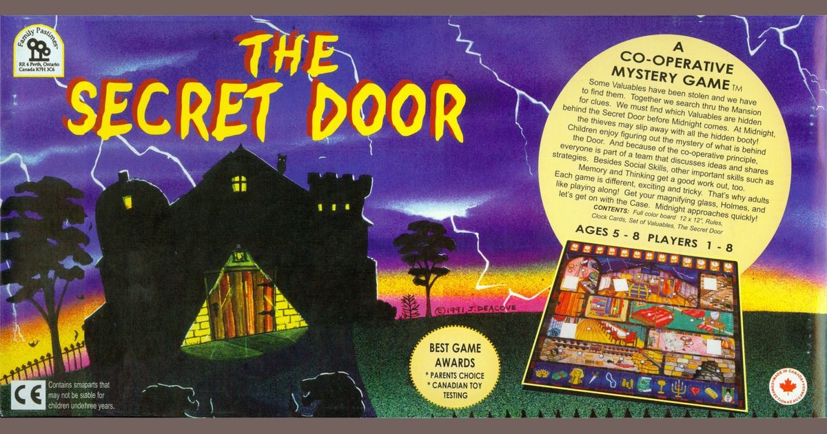 The Secret Door | Board Game | BoardGameGeek