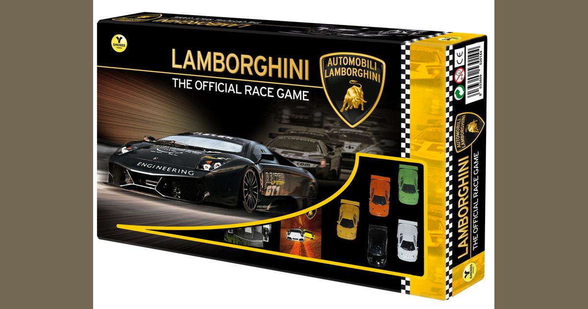 Lamborghini The Official Race Game Board Game Boardgamegeek