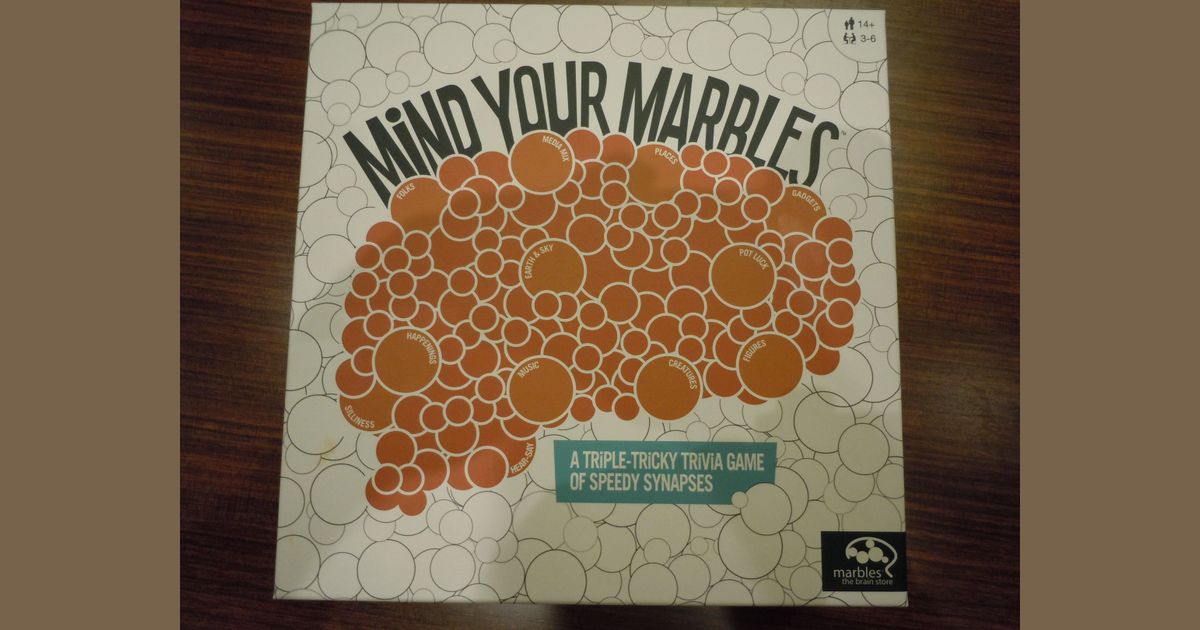 Mind Your Marbles Board Game BoardGameGeek