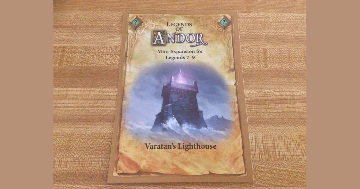 Legends of Andor Varatan's Lighthouse Board Game BoardGameGeek