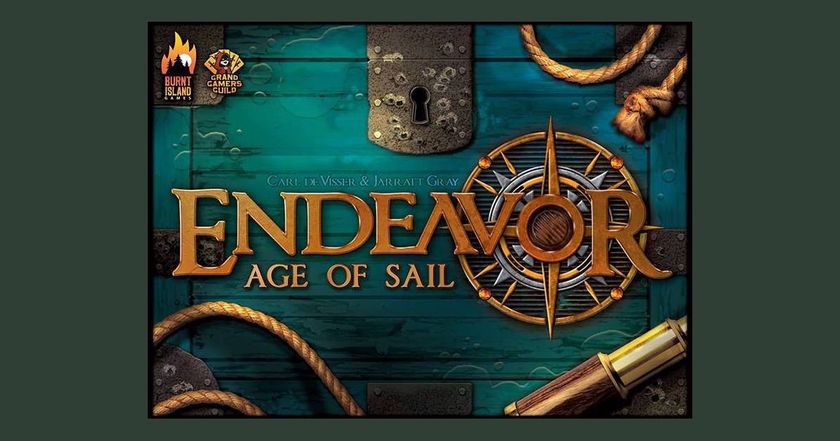 Endeavor Age of Sail Board Game BoardGameGeek