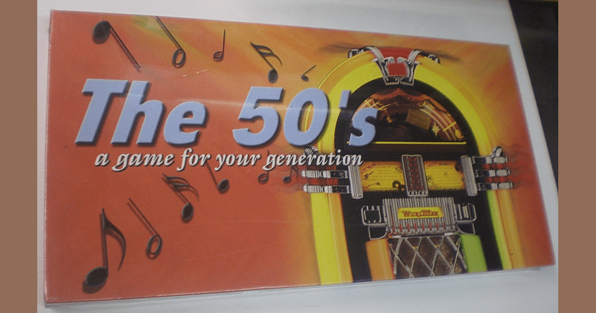 The 50's A Game for Your Generation Board Game BoardGameGeek