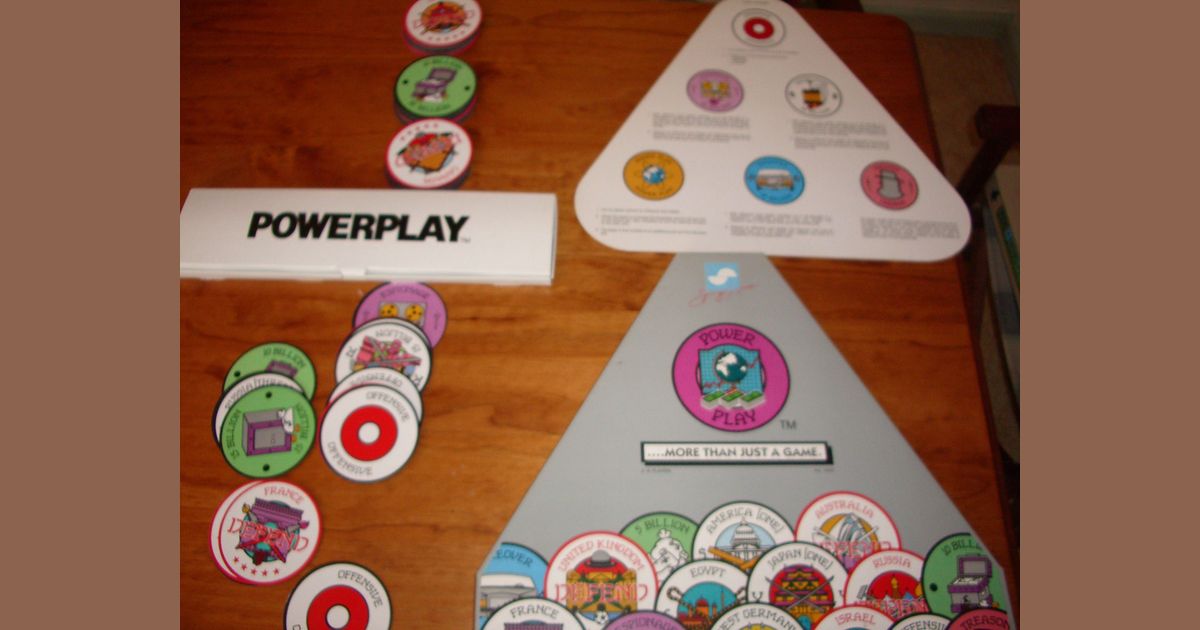Powerplay Board Game BoardGameGeek