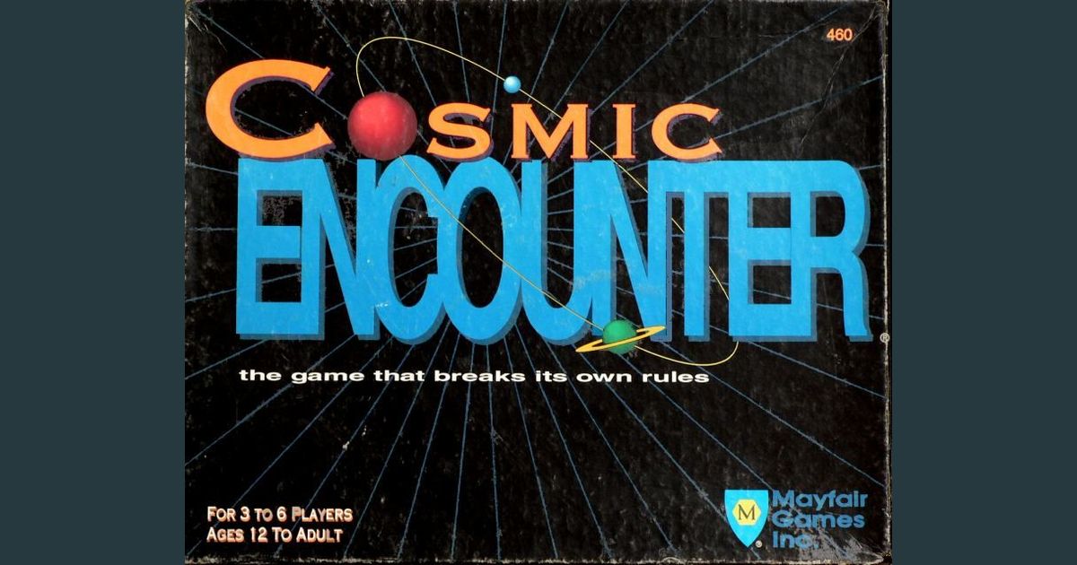 My Lucky Encounter From The Game Cosmic Encounter | Board Game | BoardGameGeek