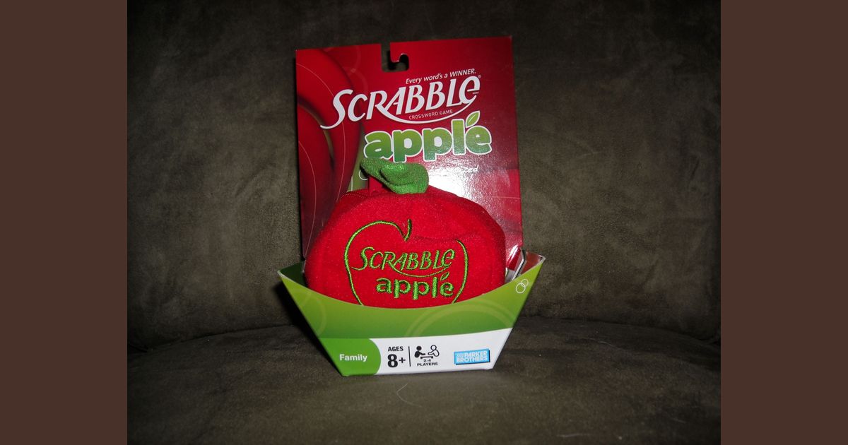 Scrabble Apple Board Game BoardGameGeek
