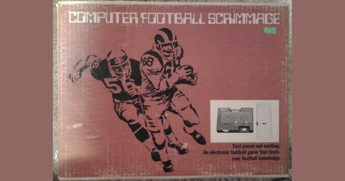 Computer Football: Scrimmage | Board Game | BoardGameGeek