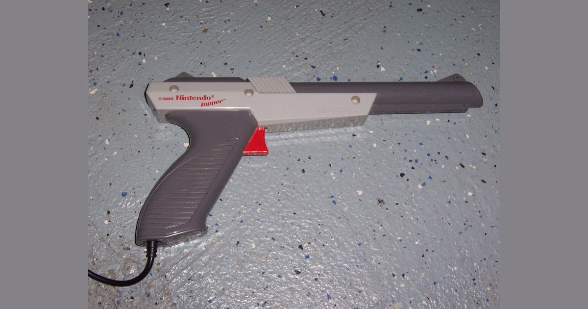 NES Zapper Video Game Hardware VideoGameGeek