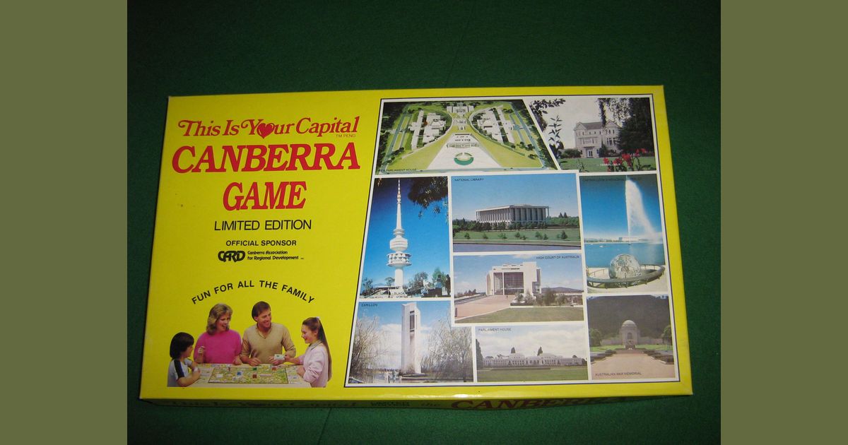 This Is Your Capital Canberra Game Board Game BoardGameGeek