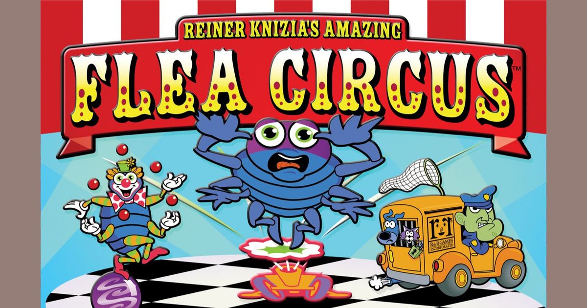 Reiner Knizia's Amazing Flea Circus A Light Review (Children's Game