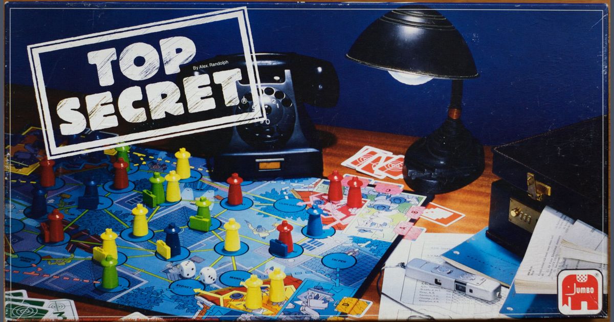 Top Secret Board Game BoardGameGeek