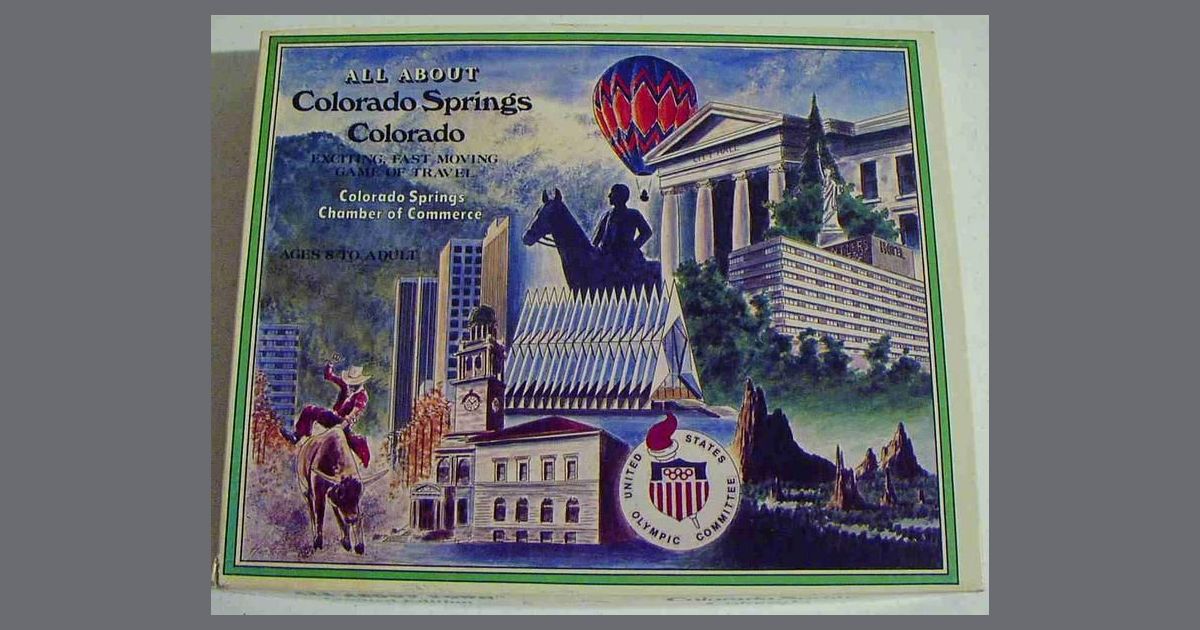 All About Colorado Springs Colorado Board Game BoardGameGeek