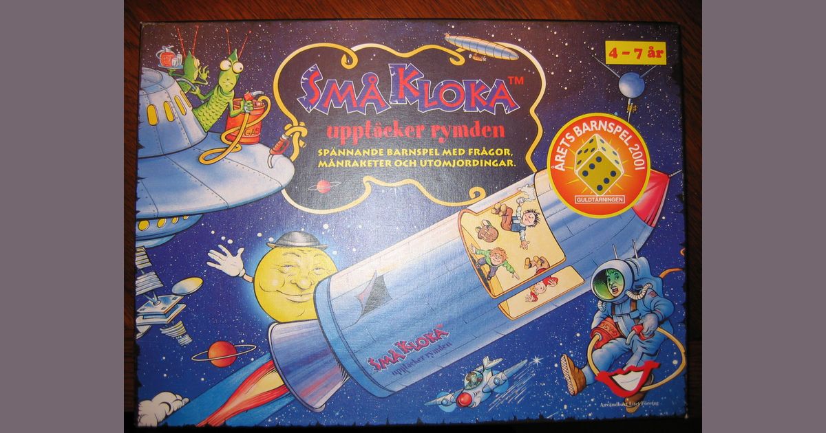 Sma Kloka Upptacker Rymden Board Game Boardgamegeek