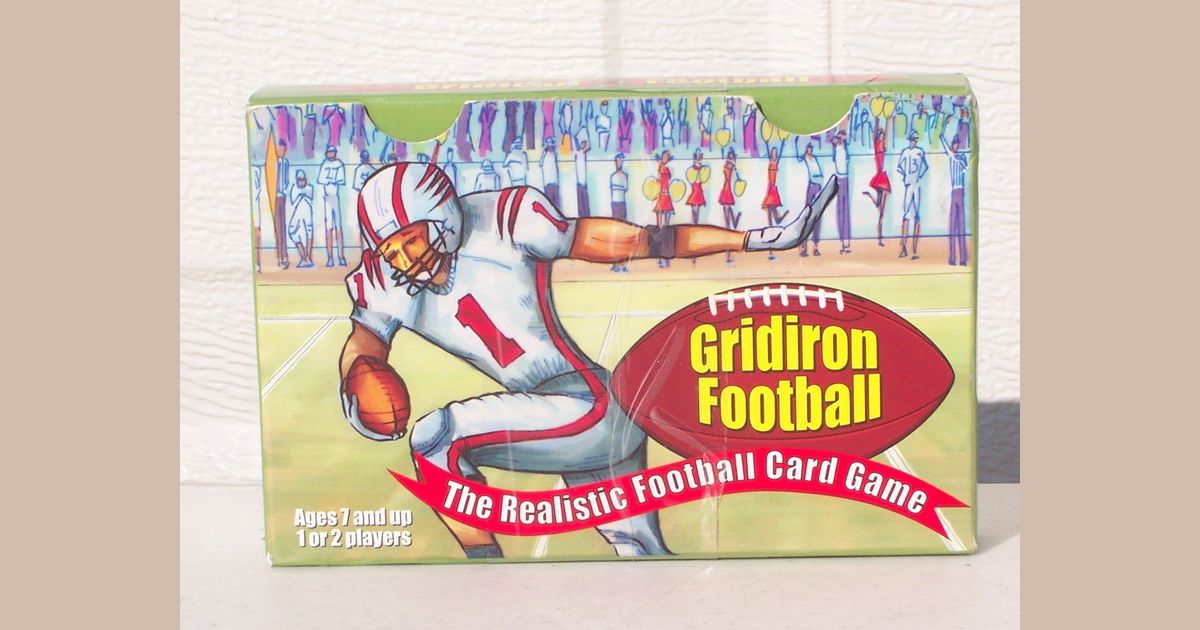 Gridiron Football The Realistic Football Card Game Board Game