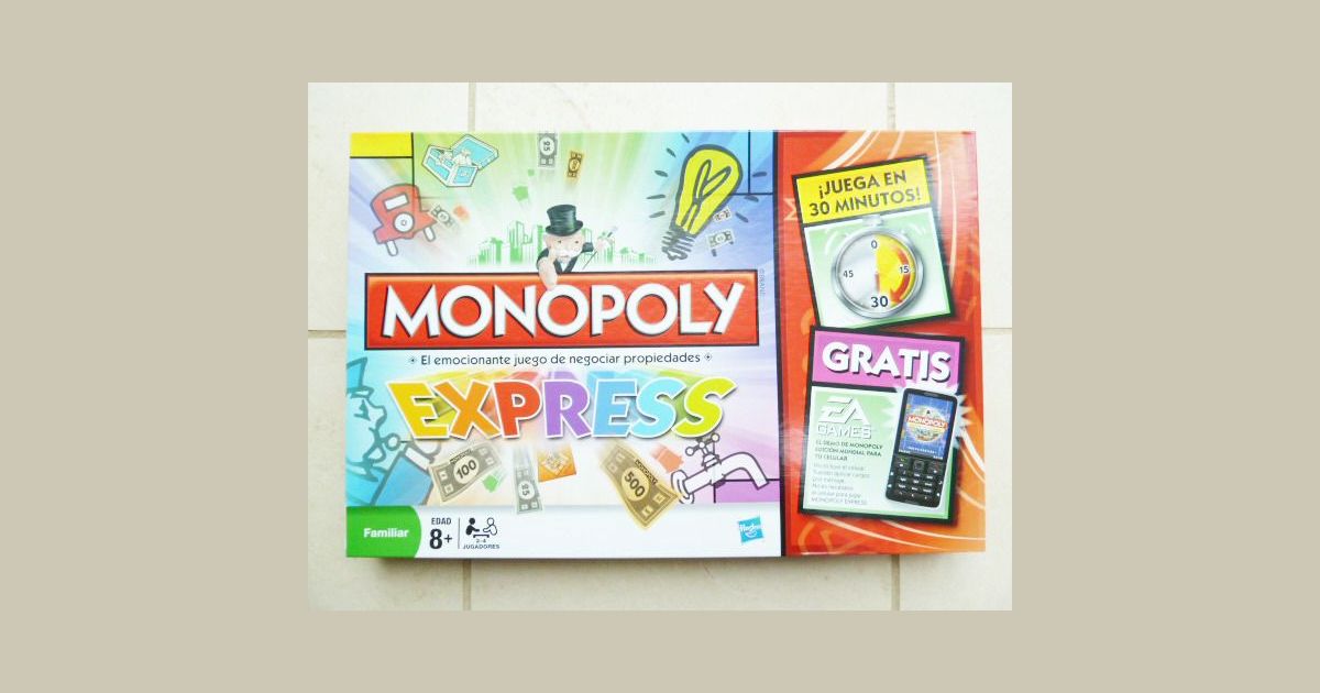 hasbro monopoly express