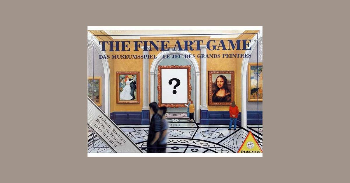 The Fine Art Game Board Game BoardGameGeek