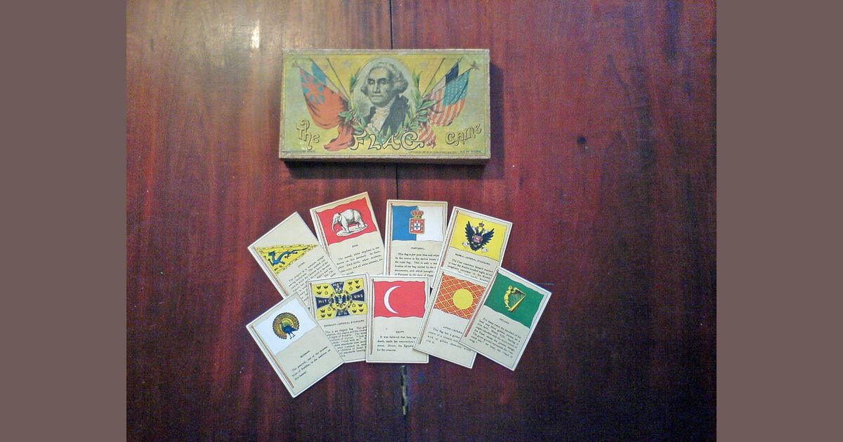 The Flag Game Board Game BoardGameGeek