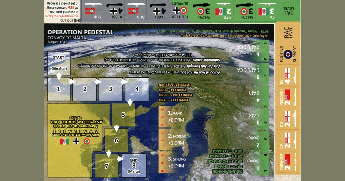 Operation Pedestal Convoy to Malta Board Game BoardGameGeek