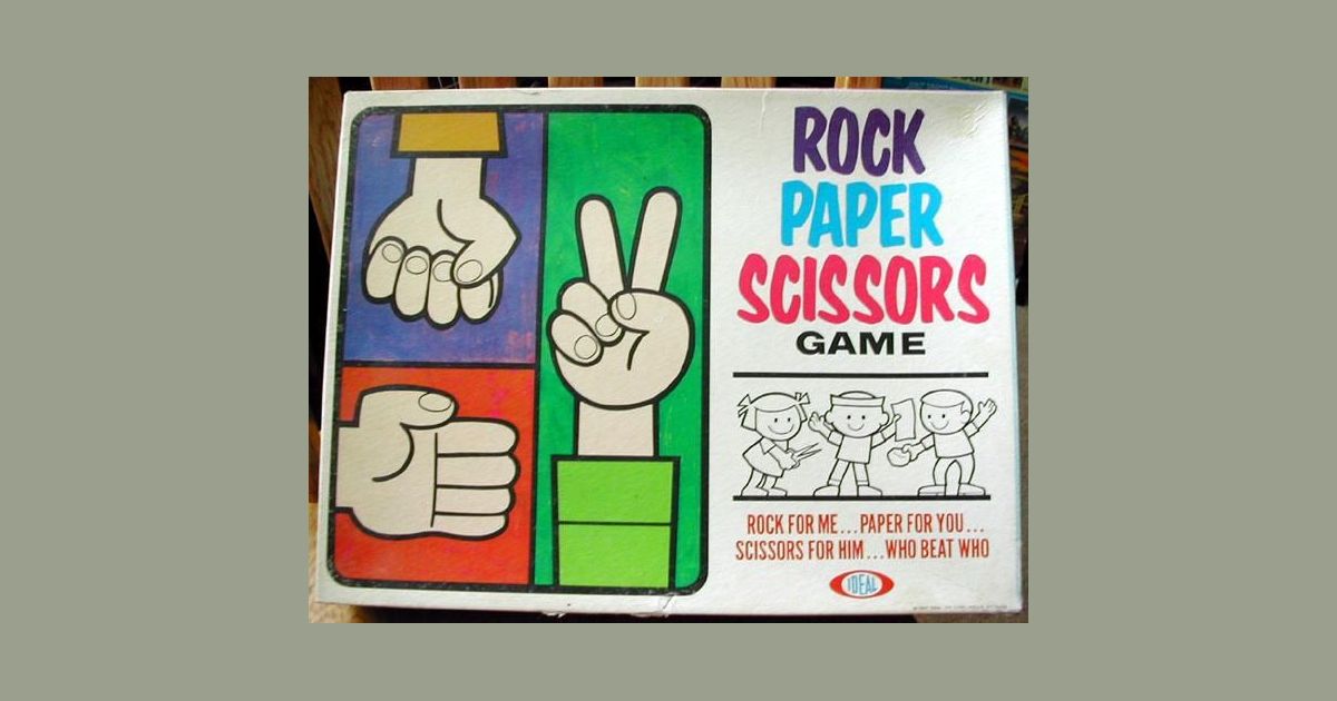 Rock Paper Scissors Board Game BoardGameGeek