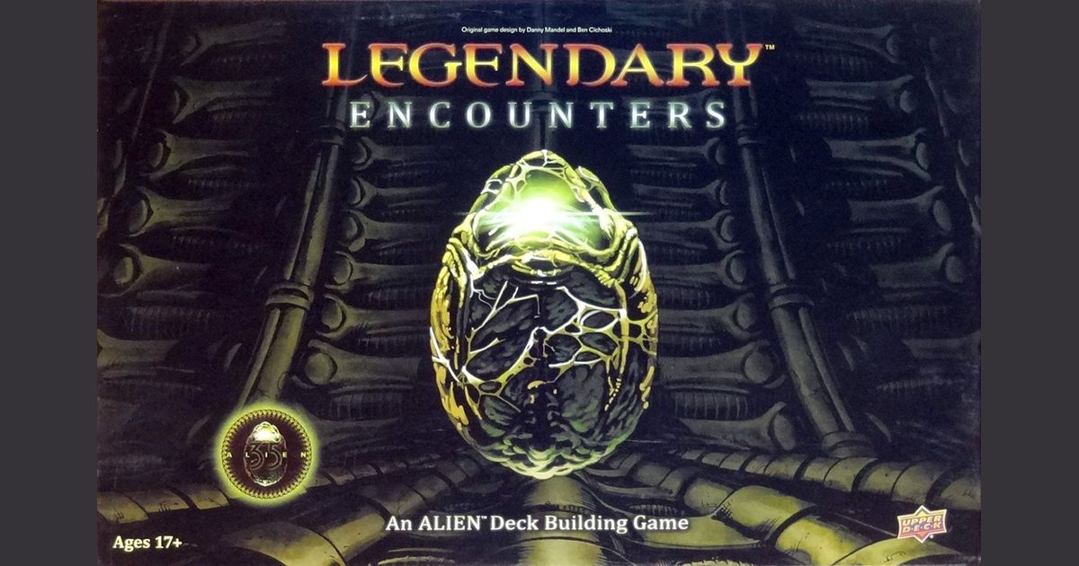 Legendary Encounters An Alien Deck Building Game Board Game Boardgamegeek
