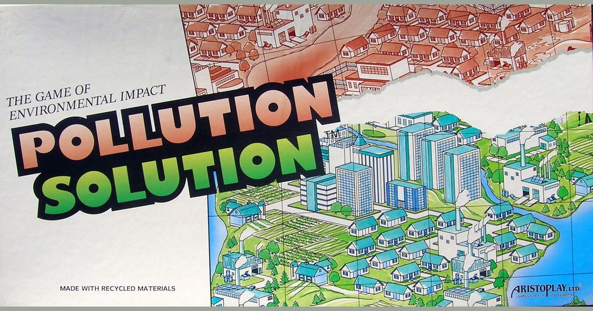 Pollution Solution Board Game BoardGameGeek