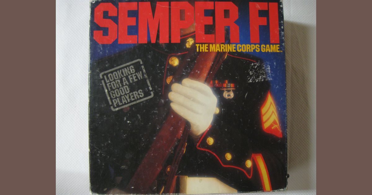 Semper Fi The Marine Corps Game Board Game BoardGameGeek