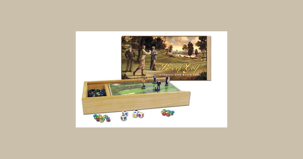 Box of Golf A Classic Golf Board Game Board Game BoardGameGeek