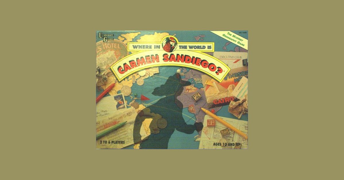 where in the world is carmen sandiego games